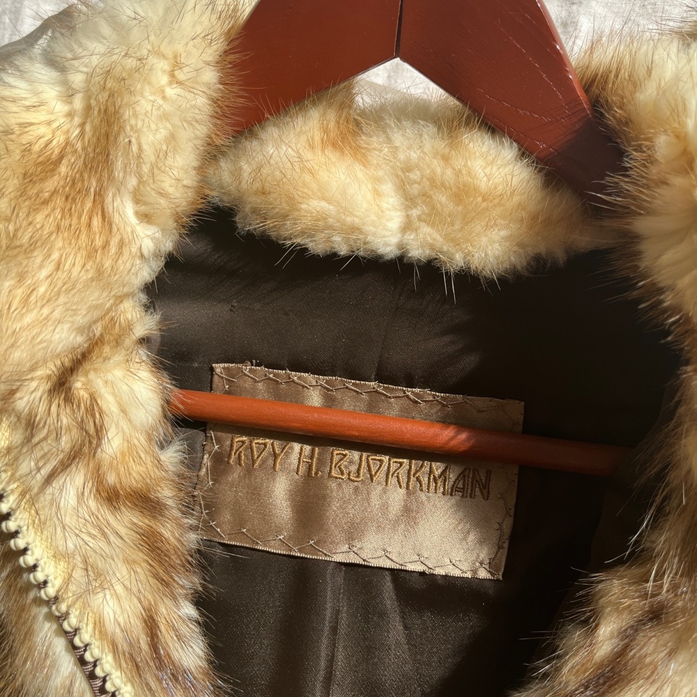 Vintage fur coat